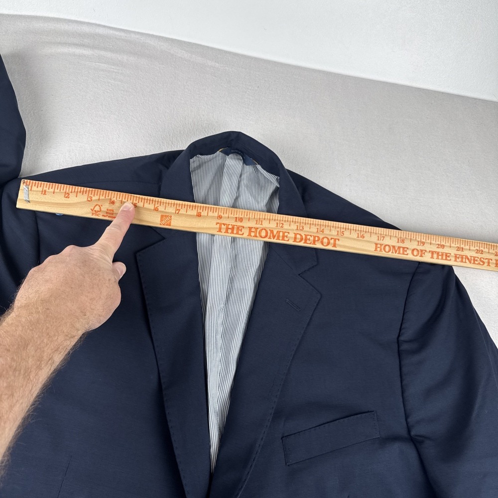 Brooks Brothers Explorer Traditional Fit Blue Blazer 48R Office Business - Picture 5 of 10